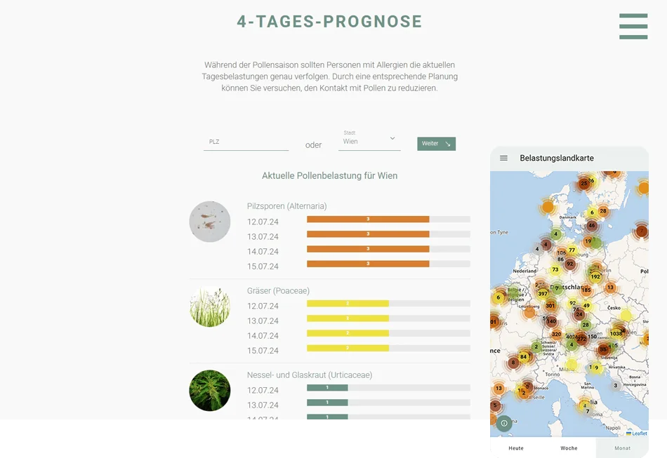 Polleninformation Vorschaubild